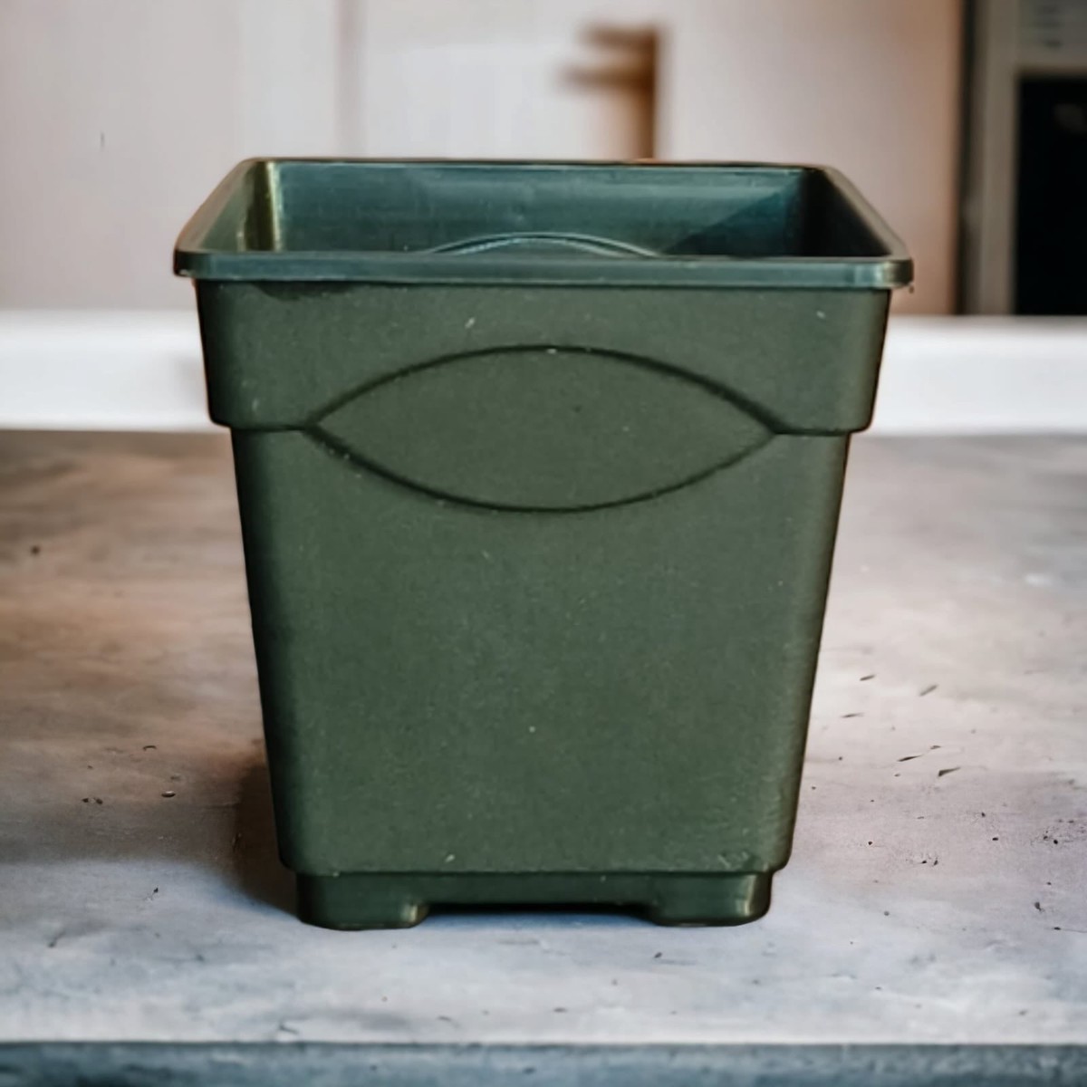 Black Plastic Square Pot 2.5 Inch (Set of 10) - My Garden Store
