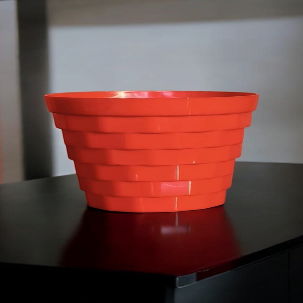 Red Plastic Round Pot 3.5-Inch (Set of 5) - My Garden Store