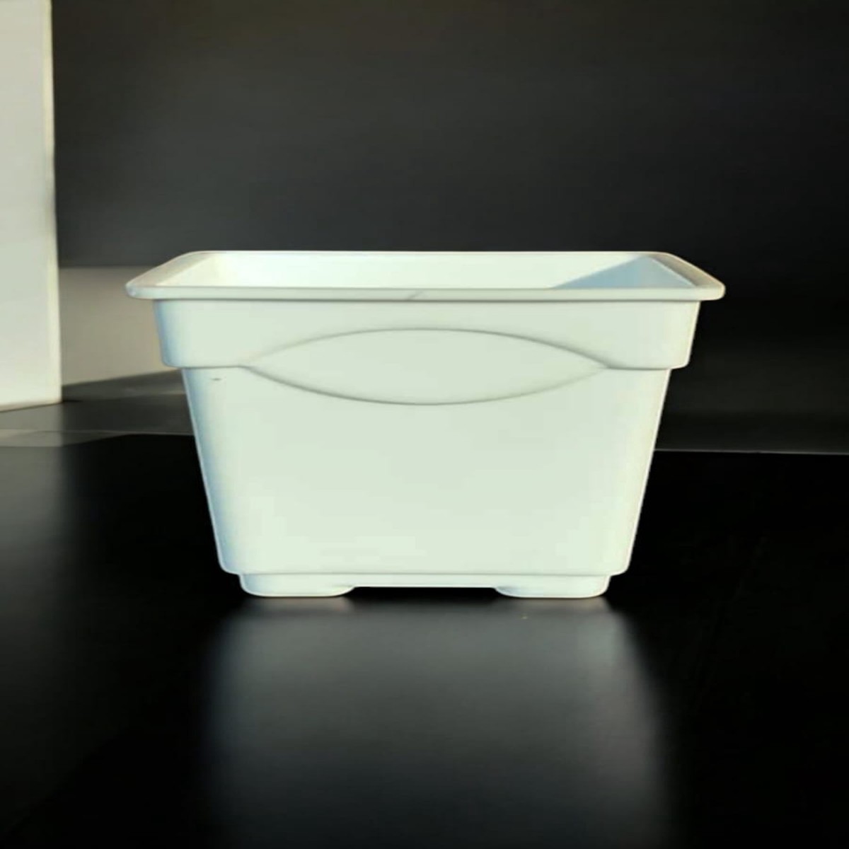 White Plastic Square Pot 2.5 Inch (Set of 10) - My Garden Store