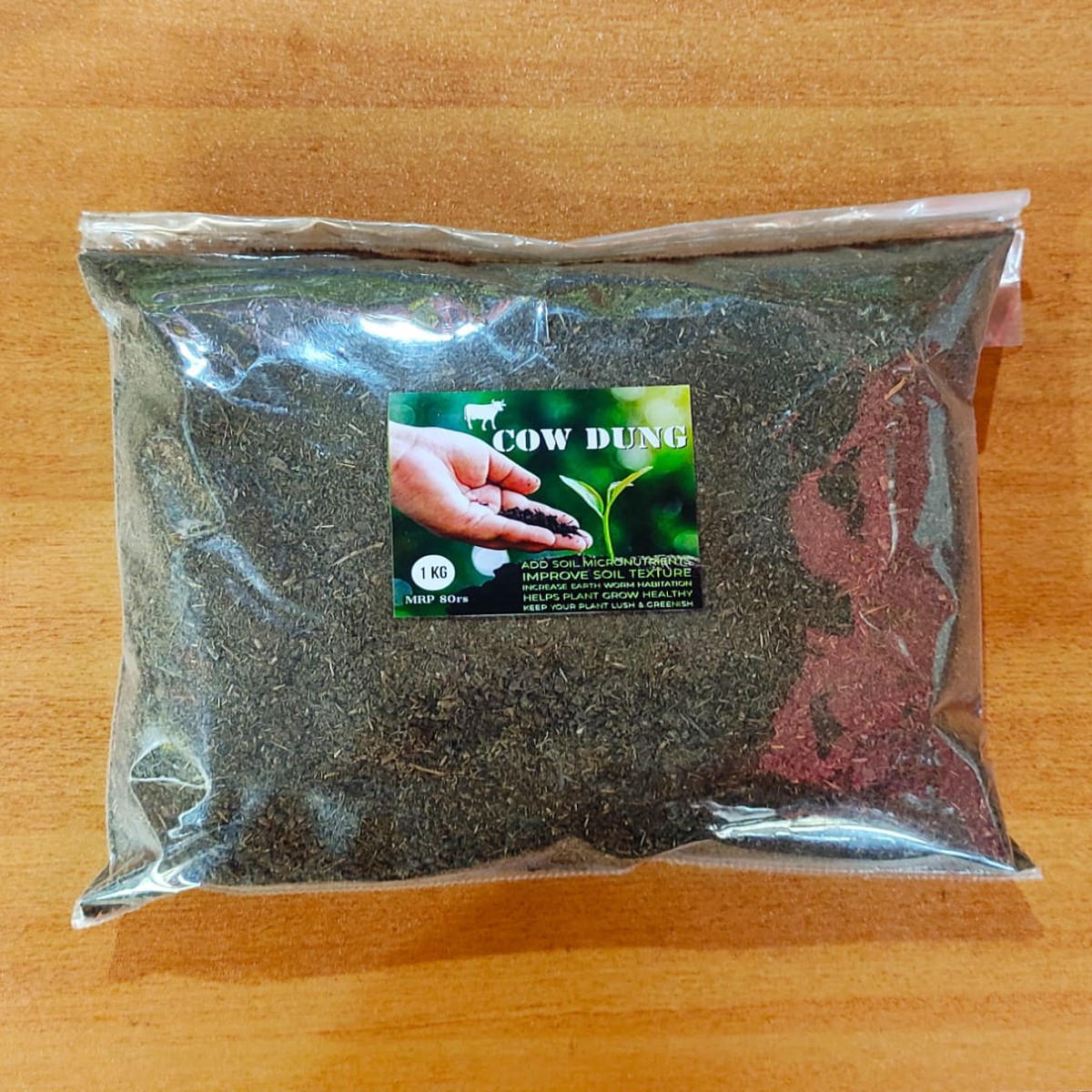Organic Cow Dung Powder Fertilizer 1kg - My Garden Store