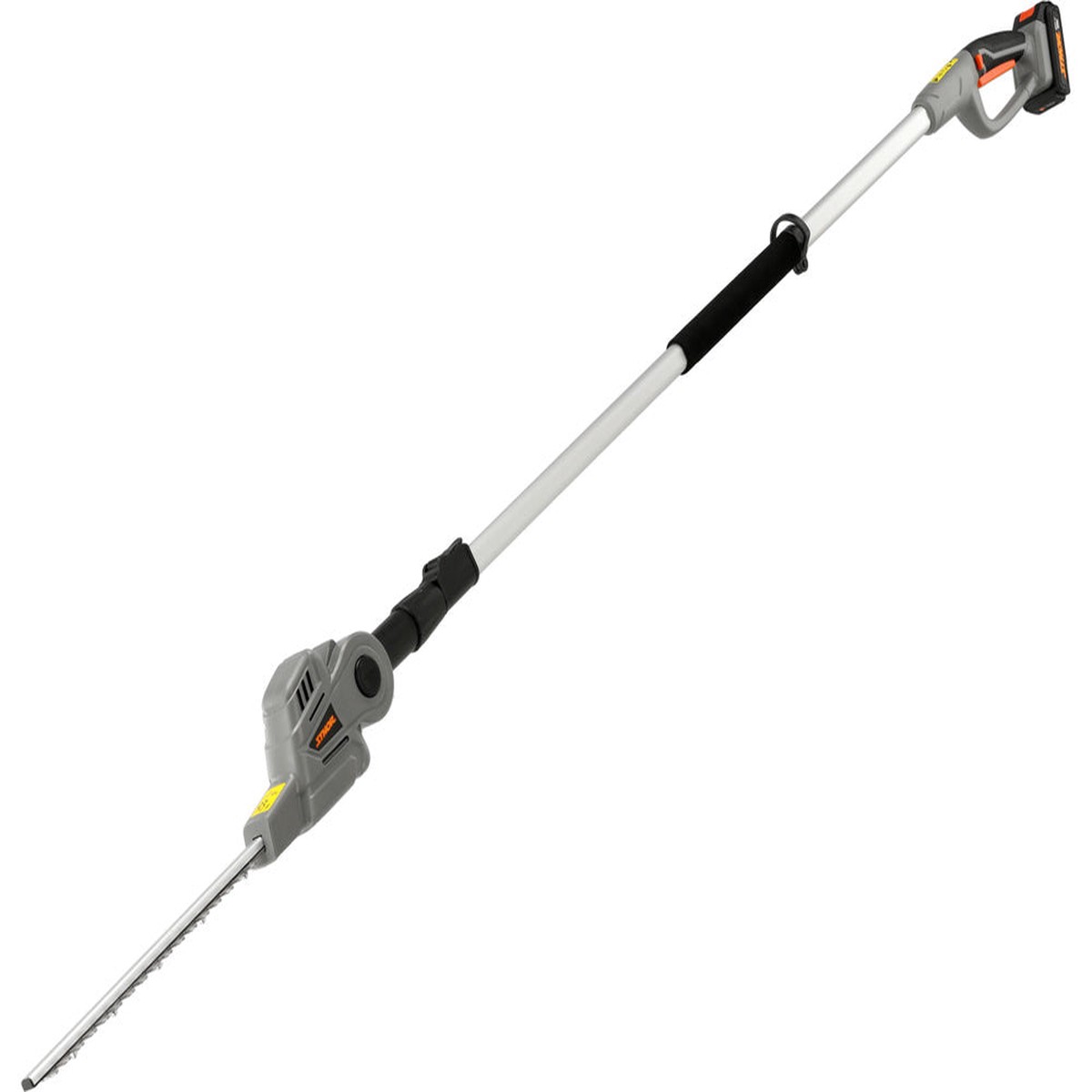 Akumuliatorin teleskopin krmapjov | 20V 42 cm + 2AH + pakrovjas (78185)
