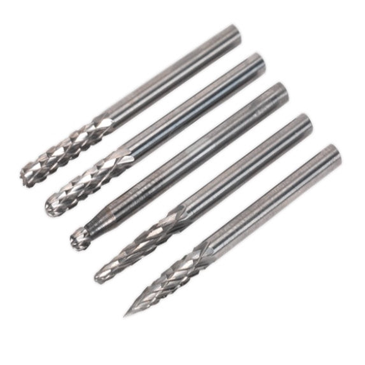 Volframo karbido frez rinkinys | Tungsten Carbide | 5 vnt. (CB5M)