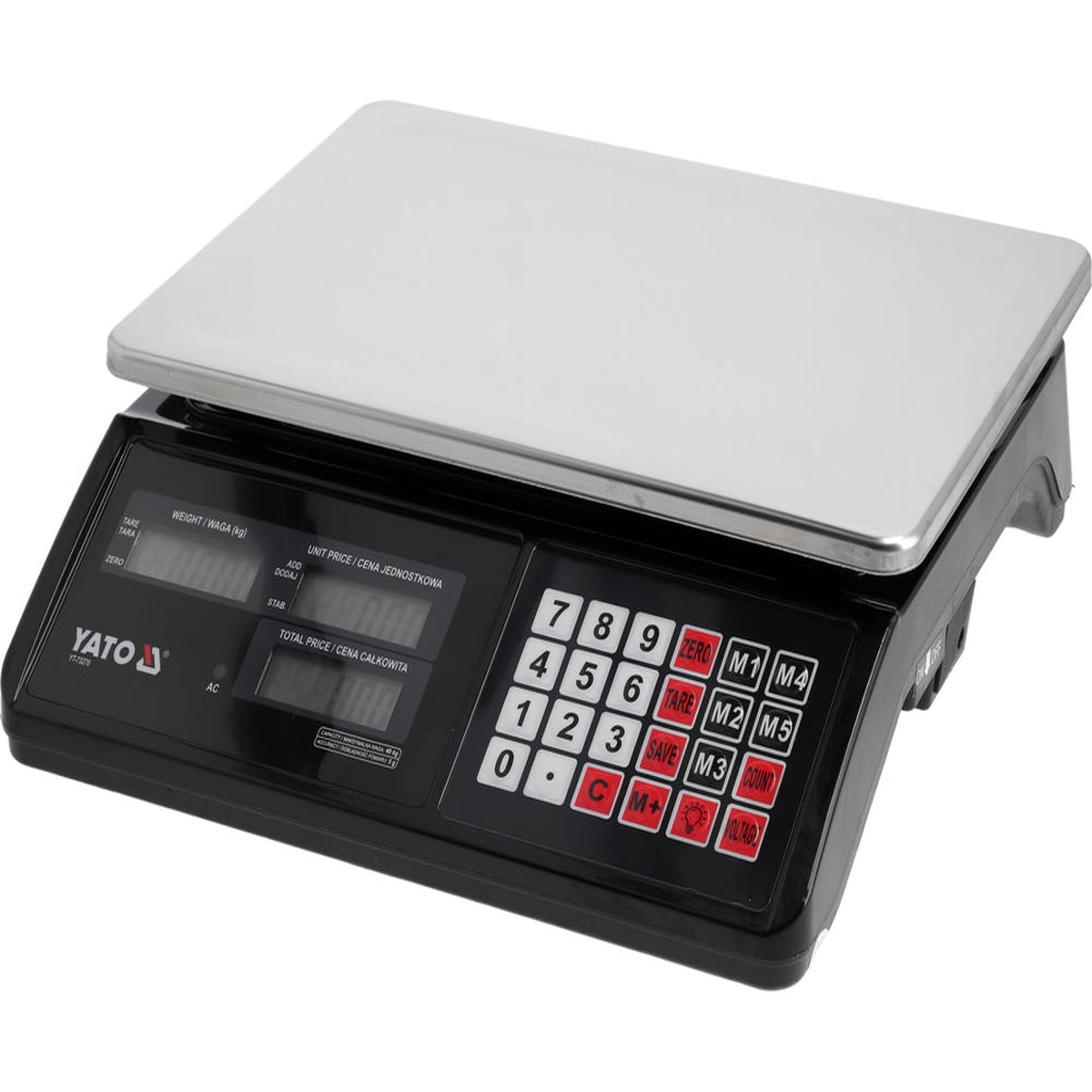 Elektronins svarstykls 40 kg/5g paklaida (YT-73270)