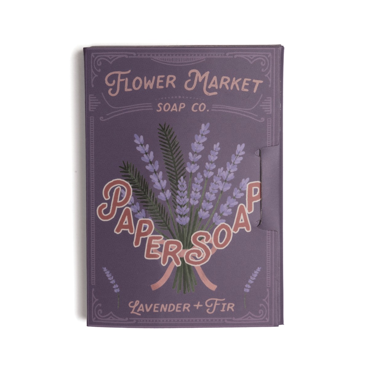 Paper Soap Lavender + Fir Paper Soap, 50 sheets