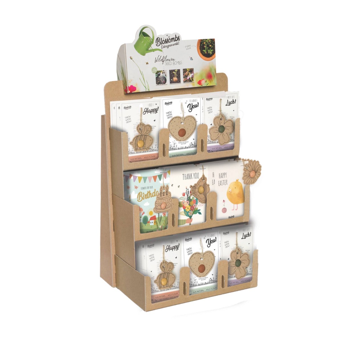 Buzzy Seeds Greeting Card