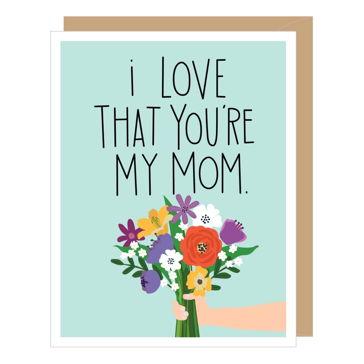 Floral Bouquet Mother's Day Card
