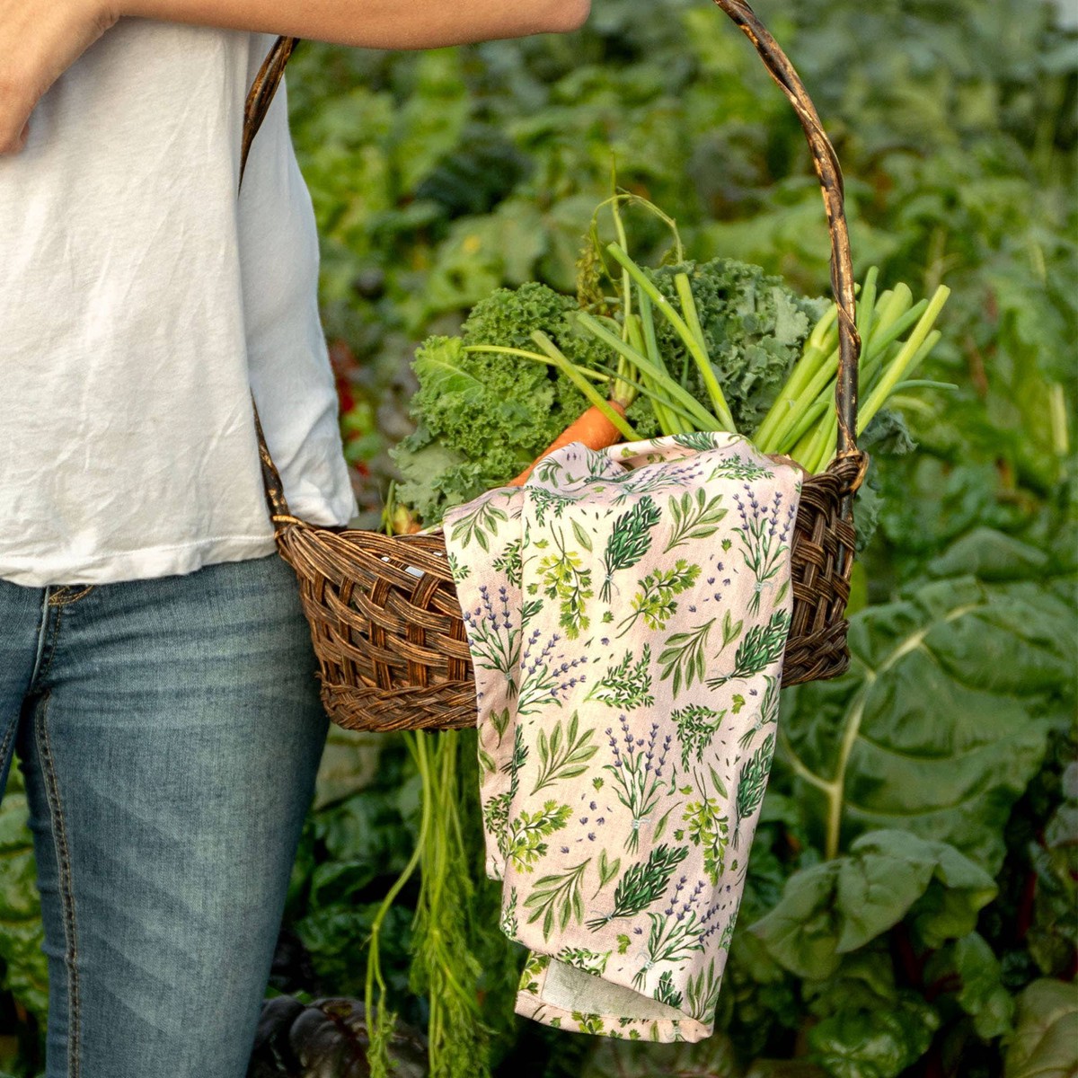 Herbs Kitchen Towel