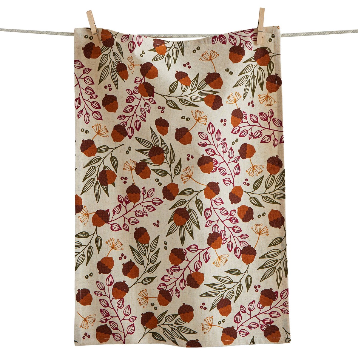 Autumn Bloom Dishtowel Multi