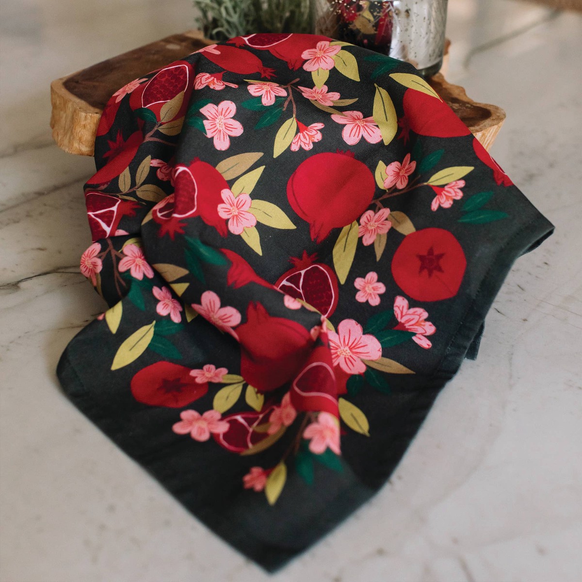 Pomegranate Tea Towel