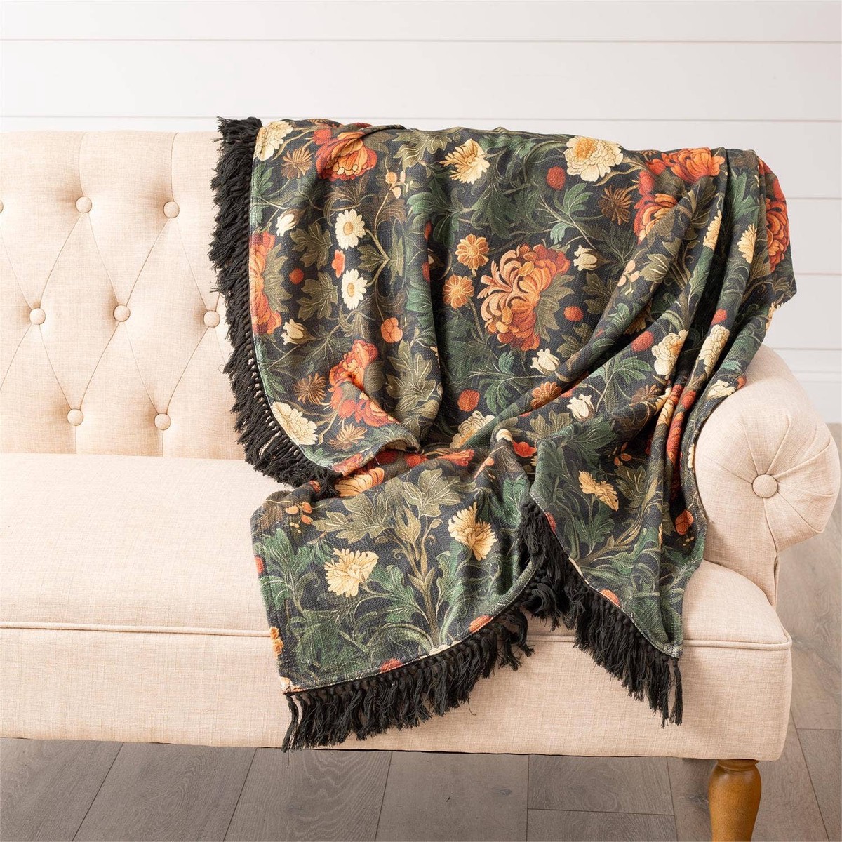 Throw – Moody Floral