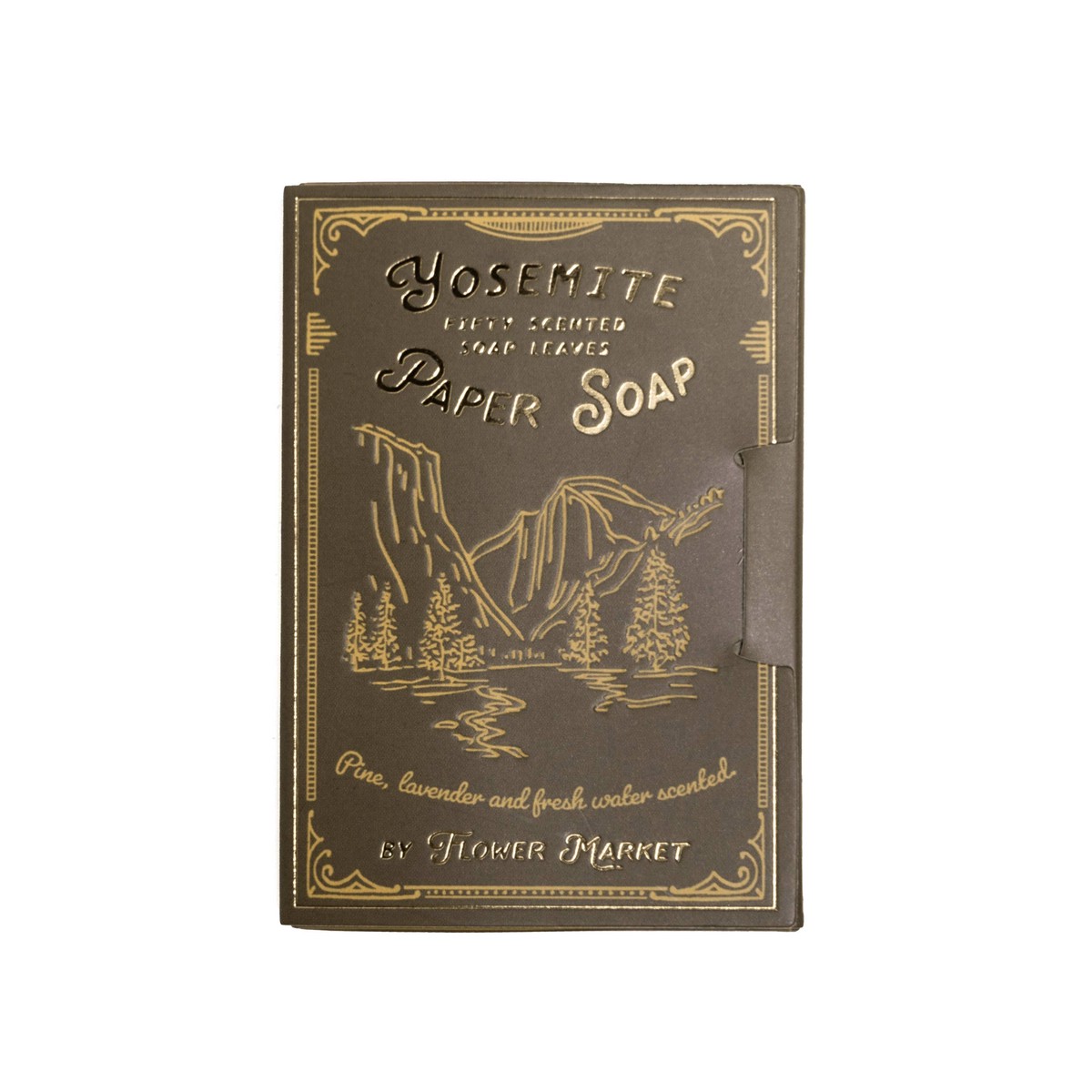 Paper Soap Yosemite (Pine, Lavender, Fresh Water Scent)