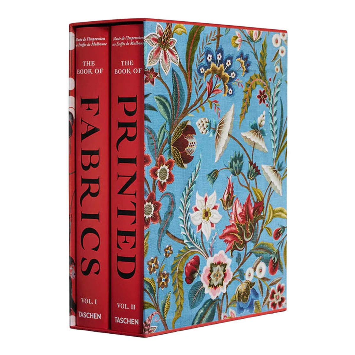 The Muse de lImpression sur toffes Book of Printed Fabrics Vol 1 and 2 – Taschen